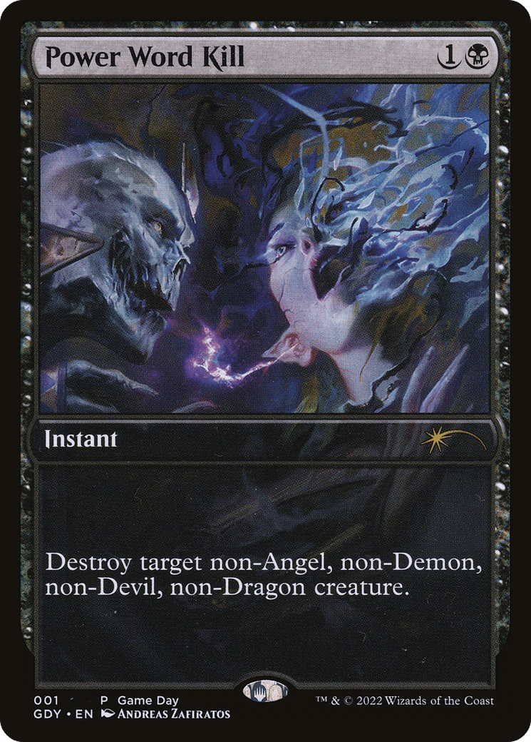 Power Word Kill (GDY-001) - Game Day Promos