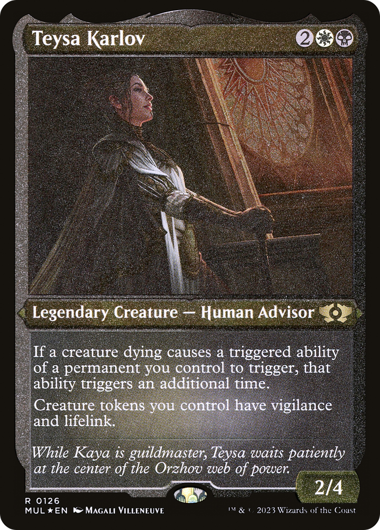 Teysa Karlov (Foil Etched) |  Foil (126) [Multiverse Legends]