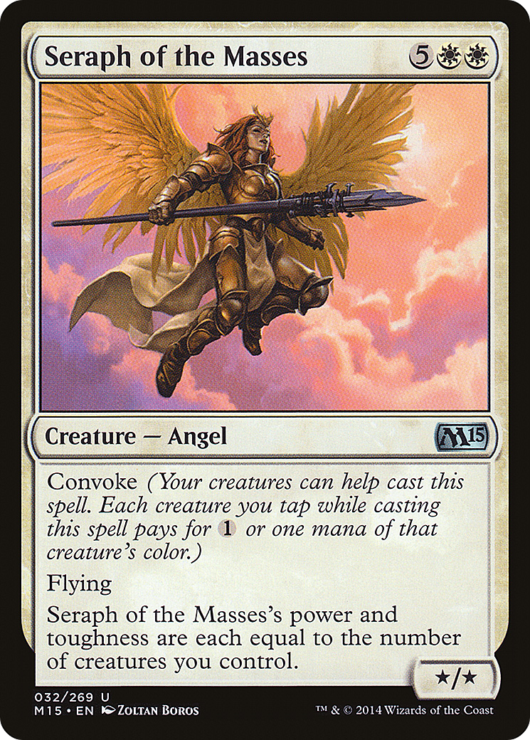 Seraph of the Masses [Magic 2015] Foil