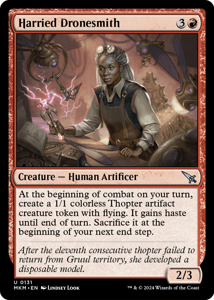 Harried Dronesmith [Murders at Karlov Manor] Foil