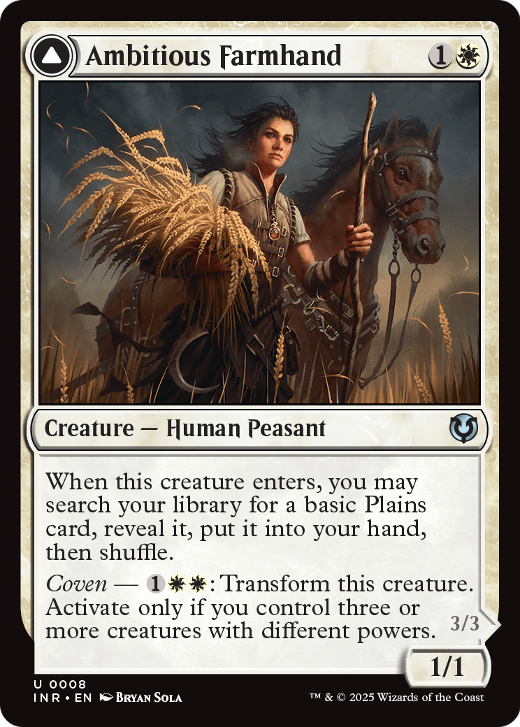 Ambitious Farmhand (-008) [Innistrad Remastered]