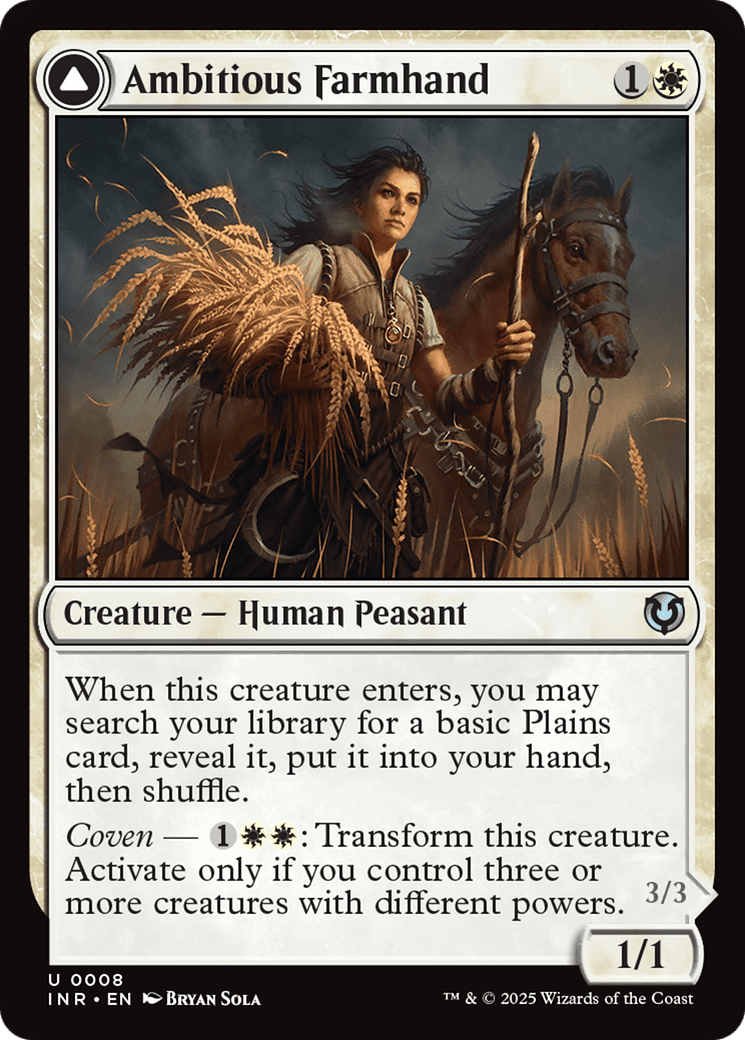 Ambitious Farmhand (-008) [Innistrad Remastered]
