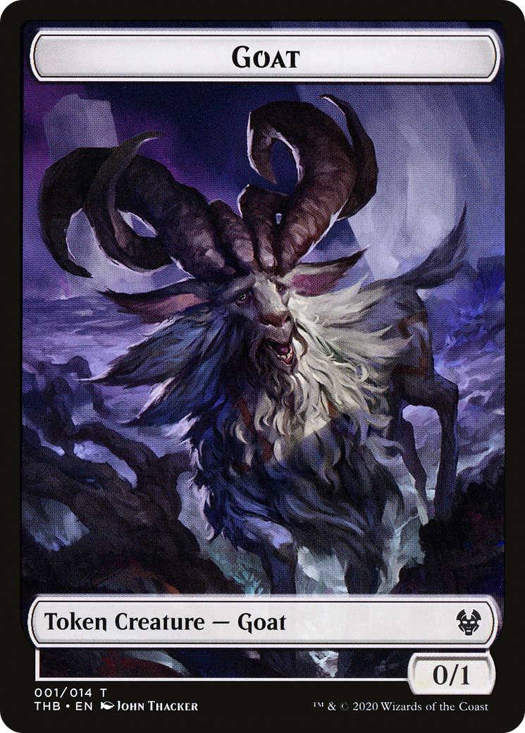 Goat (TTHB-001) - Theros Beyond Death Tokens Foil