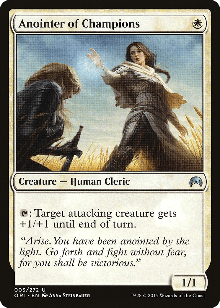 Anointer of Champions [Magic Origins] Foil