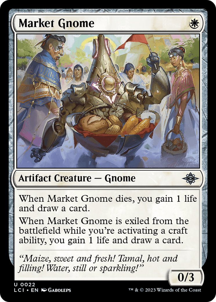 Market Gnome [The Lost Caverns of Ixalan] Foil