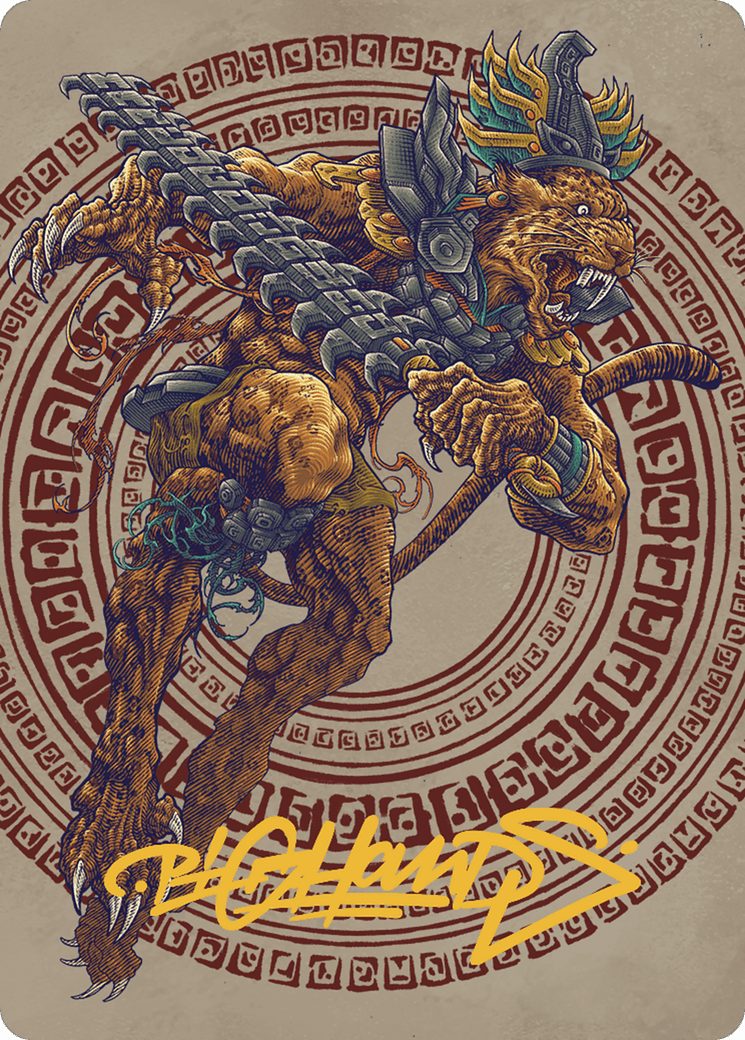 Sovereign Okinec Ahau // Sovereign Okinec Ahau (ALCI-053) - The Lost Caverns of Ixalan Art Series (Borderless) Foil