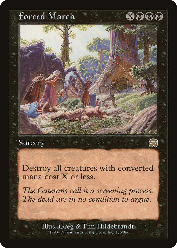 Forced March [Mercadian Masques] Foil