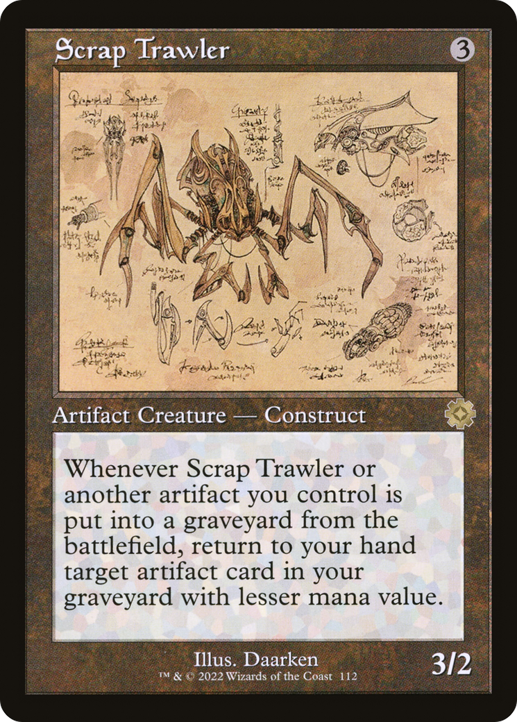 Scrap Trawler (Retro Schematic) [The Brothers' War Retro Artifacts] Foil