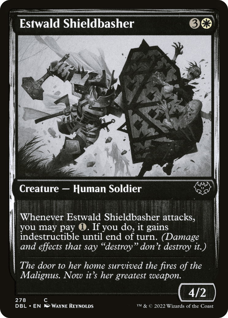 Estwald Shieldbasher [Innistrad: Double Feature] Foil