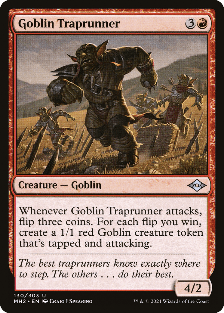 Goblin Traprunner [Modern Horizons 2] Foil