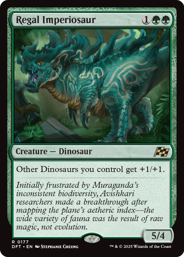 Regal Imperiosaur |  (177) [Aetherdrift]