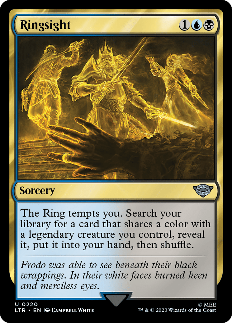 Ringsight [The Lord of the Rings: Tales of Middle-Earth] Foil