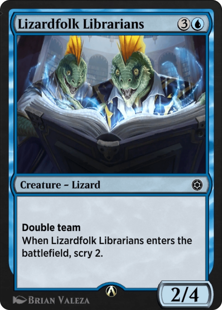 Lizardfolk Librarians (HBG-035) - Alchemy Horizons: Baldur's Gate