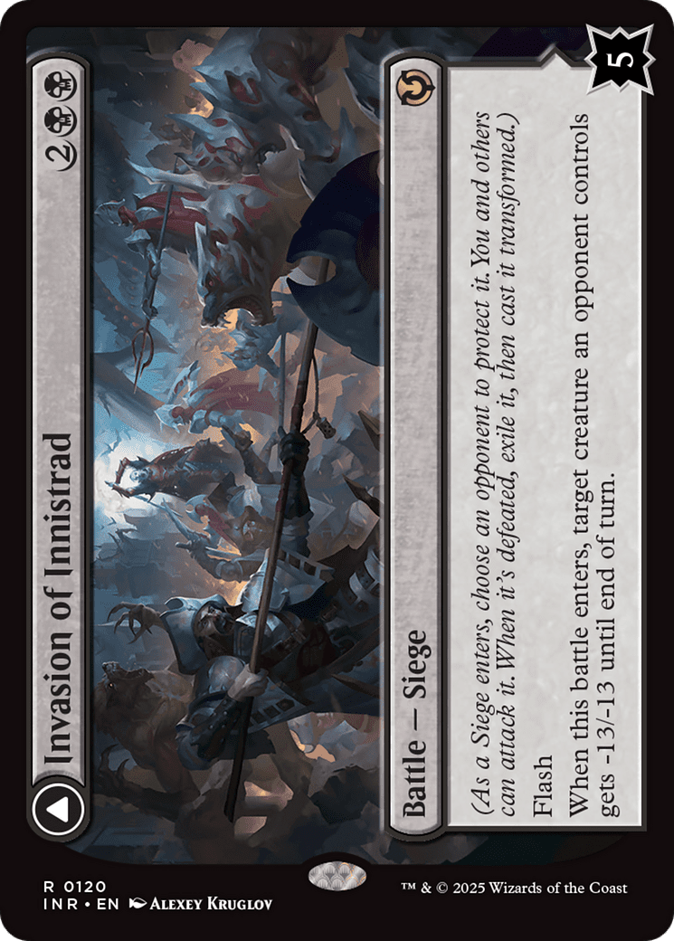 Invasion of Innistrad // Deluge of the Dead (-120) [Innistrad Remastered]