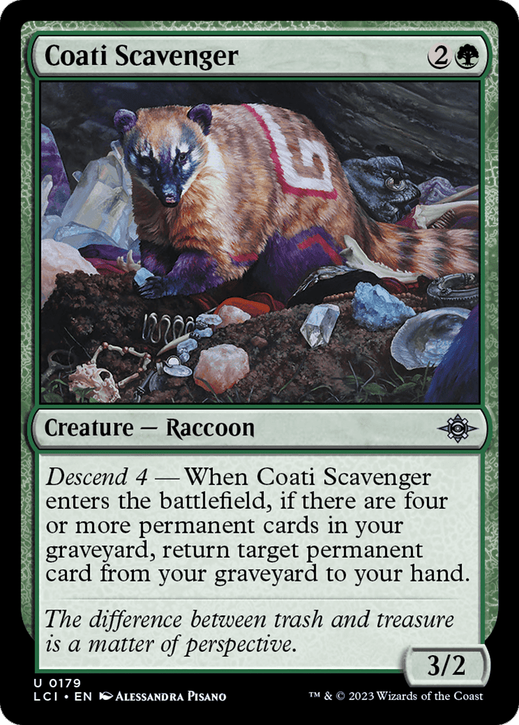 Coati Scavenger [The Lost Caverns of Ixalan] Foil