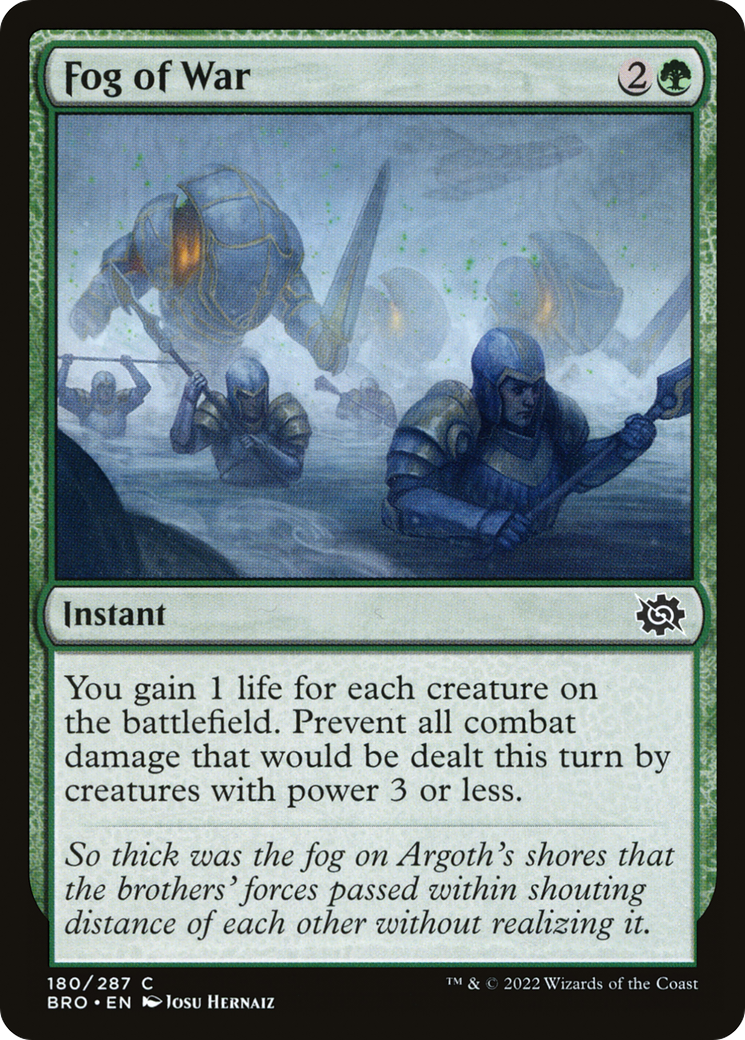 Fog of War [The Brothers' War] Foil