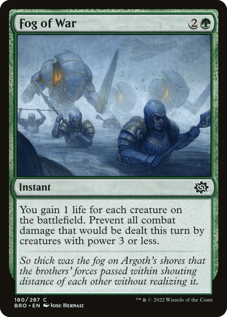Fog of War [The Brothers' War] Foil