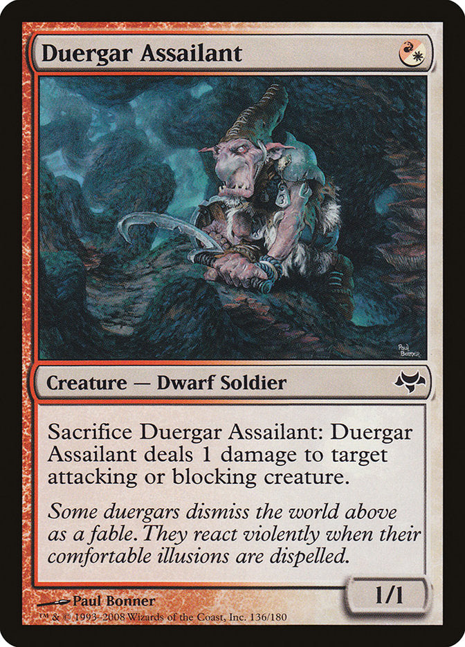 Duergar Assailant 136/180 (Eventide) 