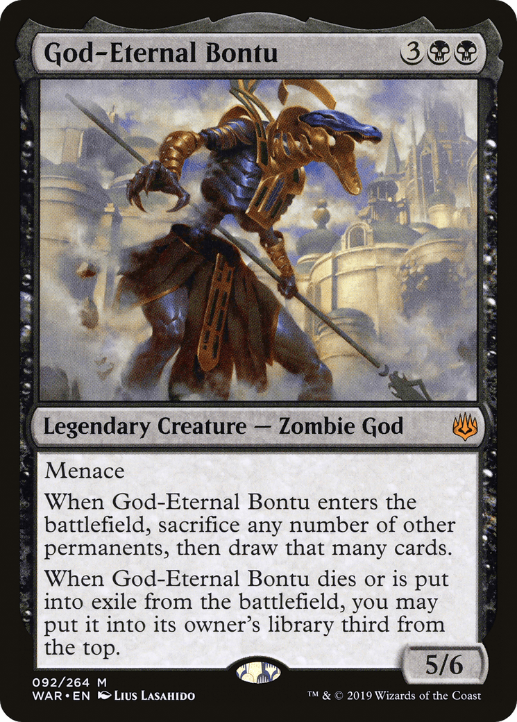 God-Eternal Bontu [War of the Spark] Foil