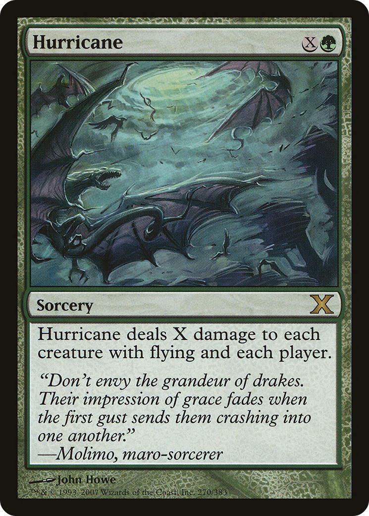 Hurricane [Tenth Edition] Foil