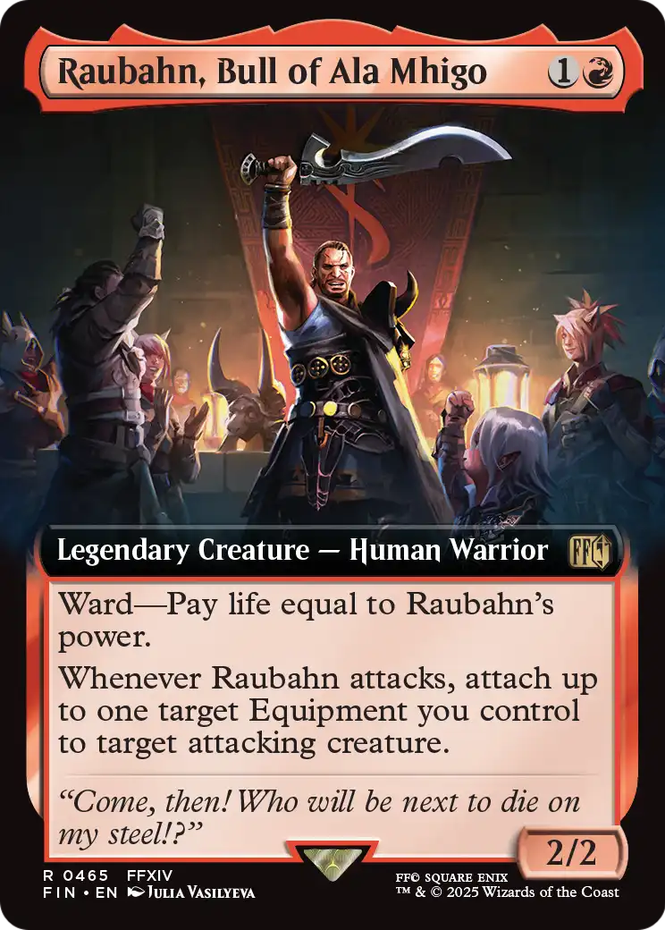 Raubahn, Bull of Ala Mhigo (Extended Art) (465) [FINAL FANTASY]