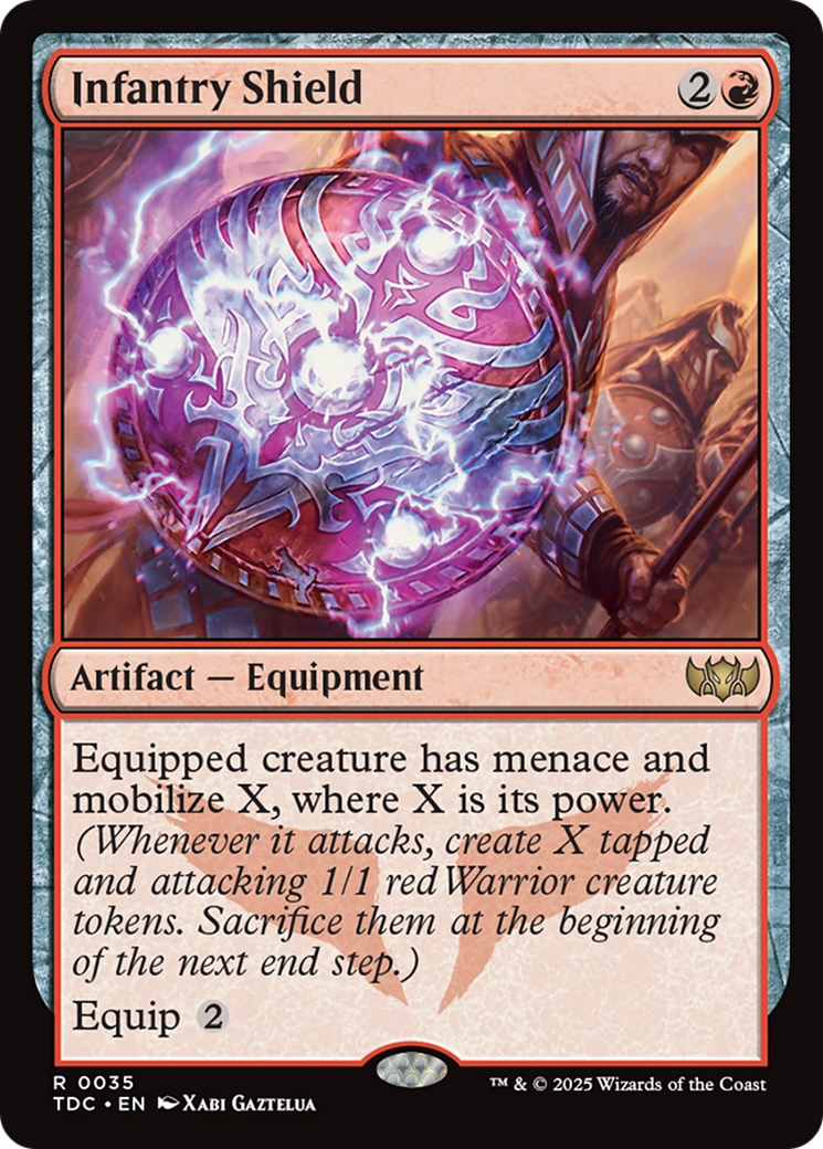 Infantry Shield (035) [Commander: Tarkir: Dragonstorm]