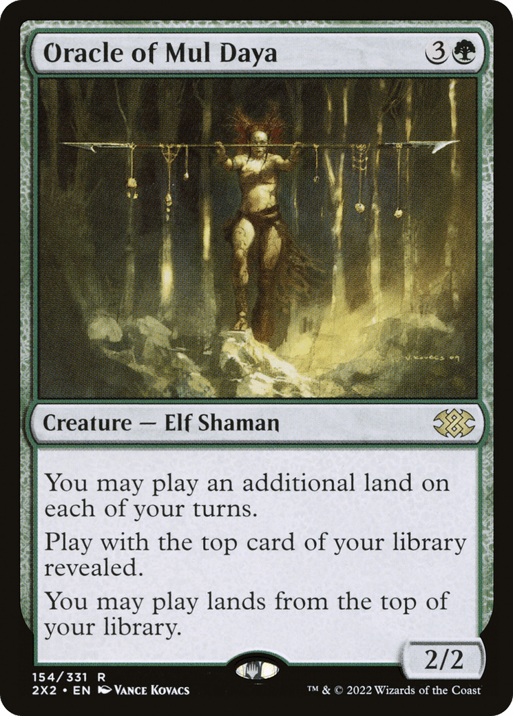 Oracle of Mul Daya [Double Masters 2022] Foil