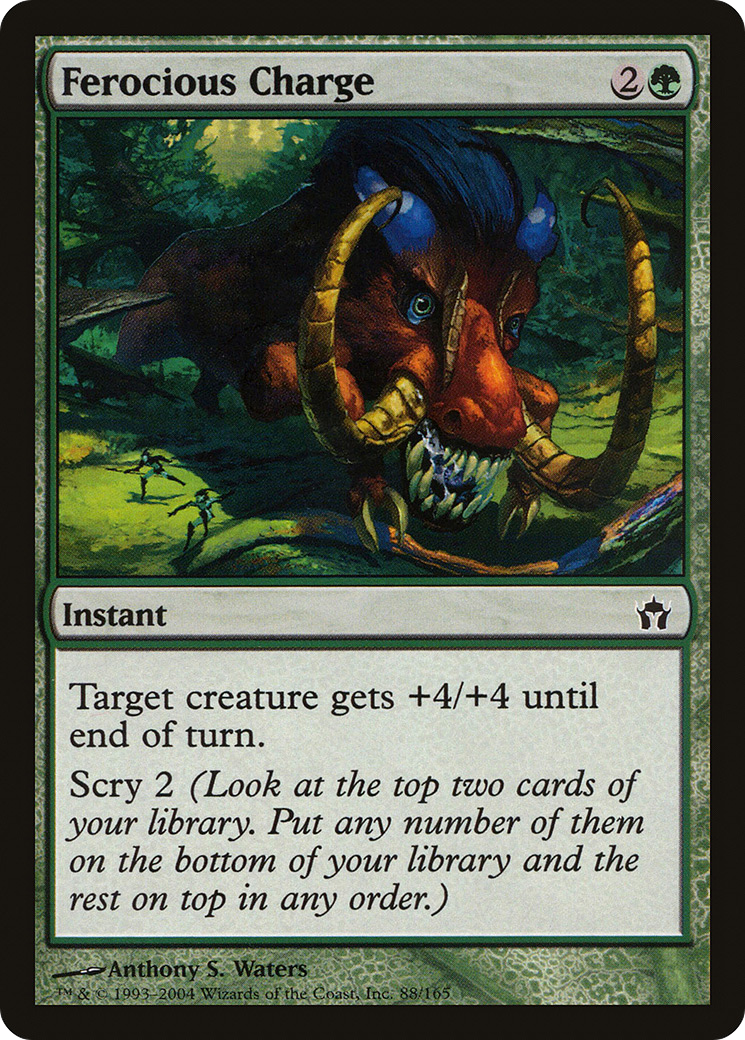 Ferocious Charge [Fifth Dawn] Foil