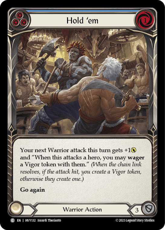 Hold 'em (Blue) [HVY132] (Heavy Hitters)