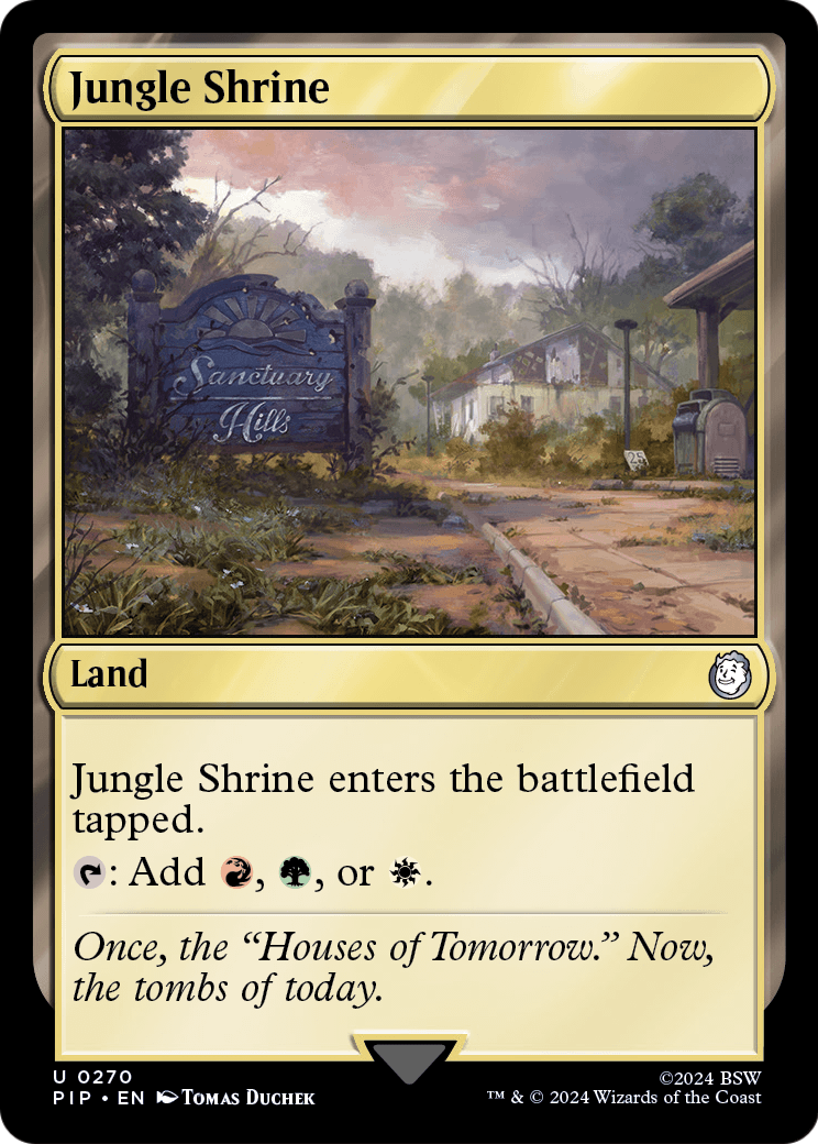 Jungle Shrine [Fallout] Foil