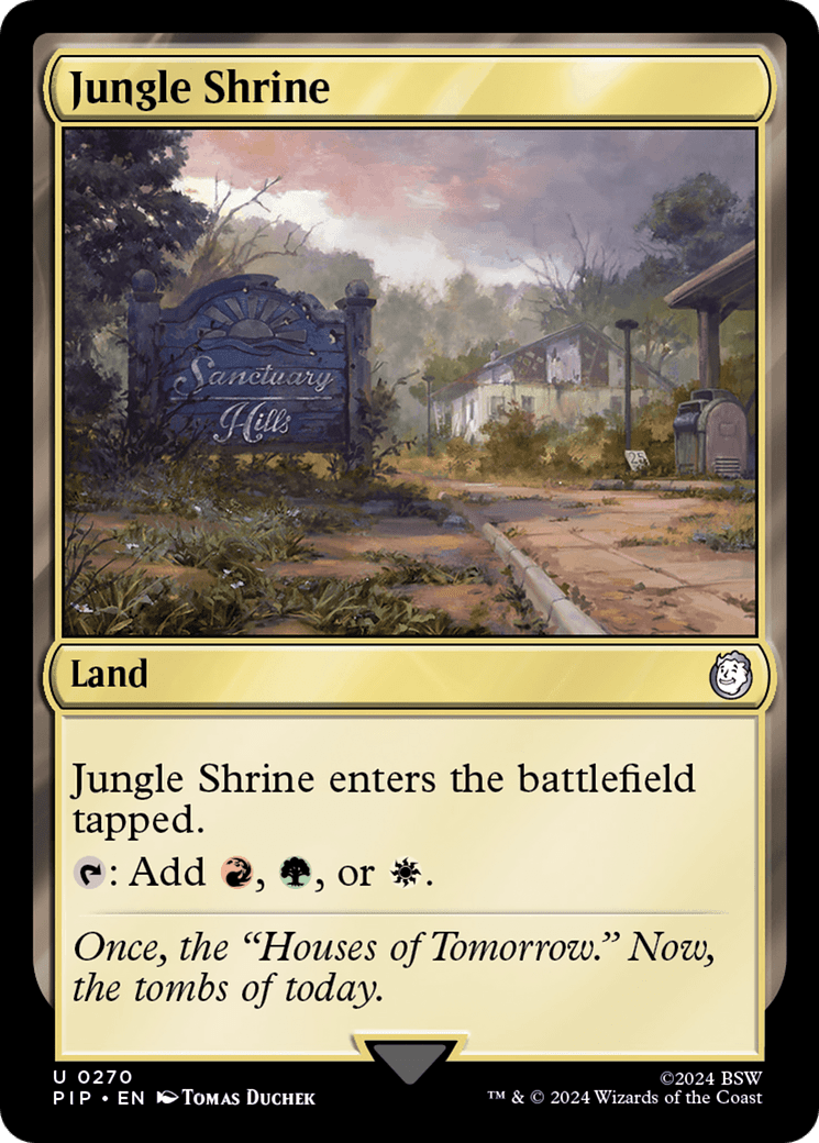Jungle Shrine [Fallout] Foil