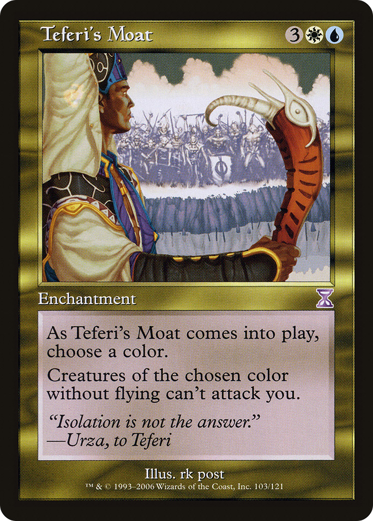 Teferi's Moat [Time Spiral Timeshifted] Foil
