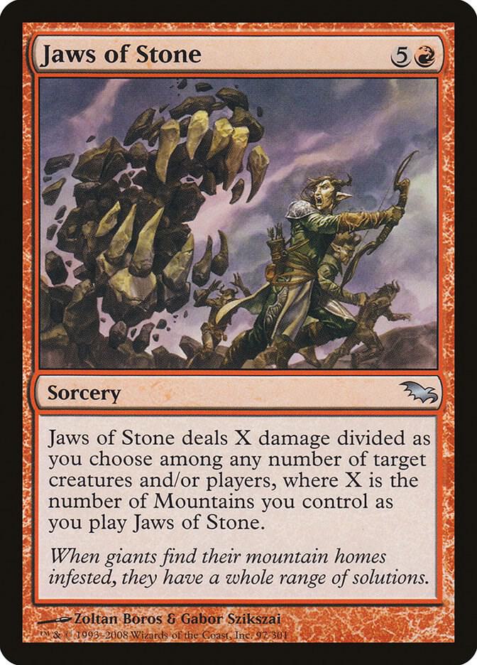 Jaws of Stone 97/301 (Shadowmoor) 
