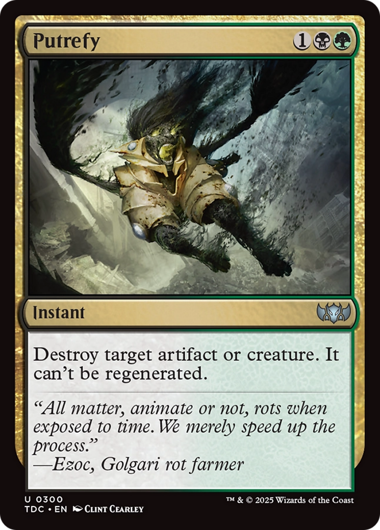 Putrefy (300) [Commander: Tarkir: Dragonstorm]