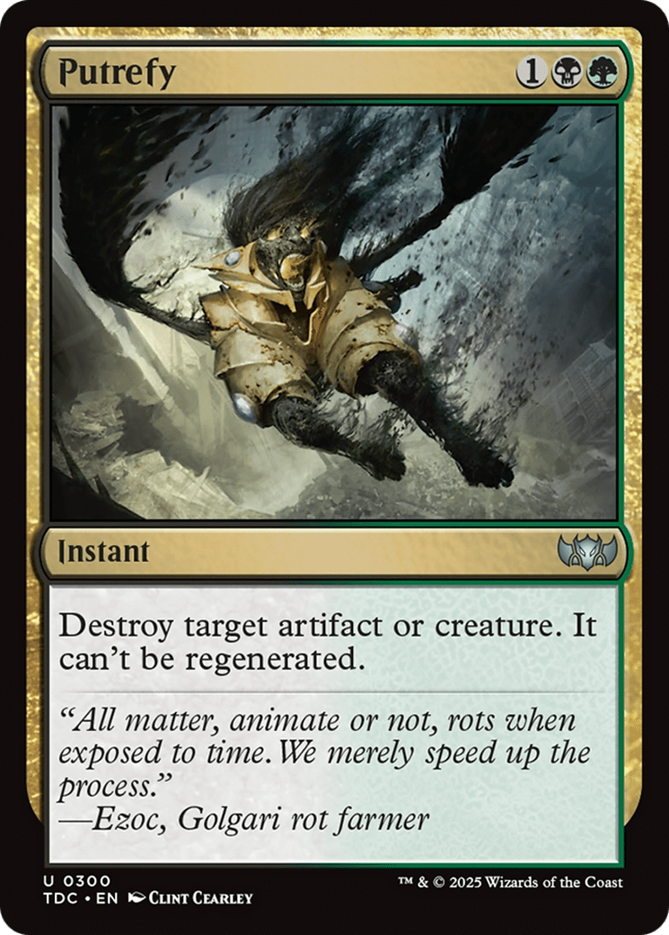 Putrefy (300) [Commander: Tarkir: Dragonstorm]