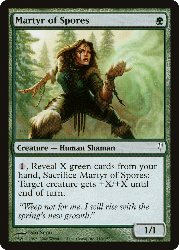 Martyr of Spores [Coldsnap] Foil