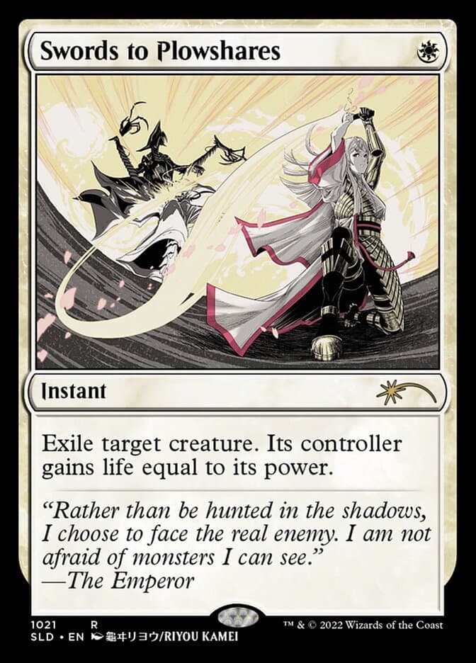 Swords to Plowshares (1021) [Secret Lair Drop Series] Foil