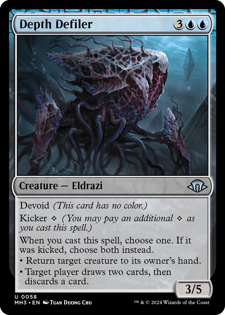 Depth Defiler [Modern Horizons 3] Foil
