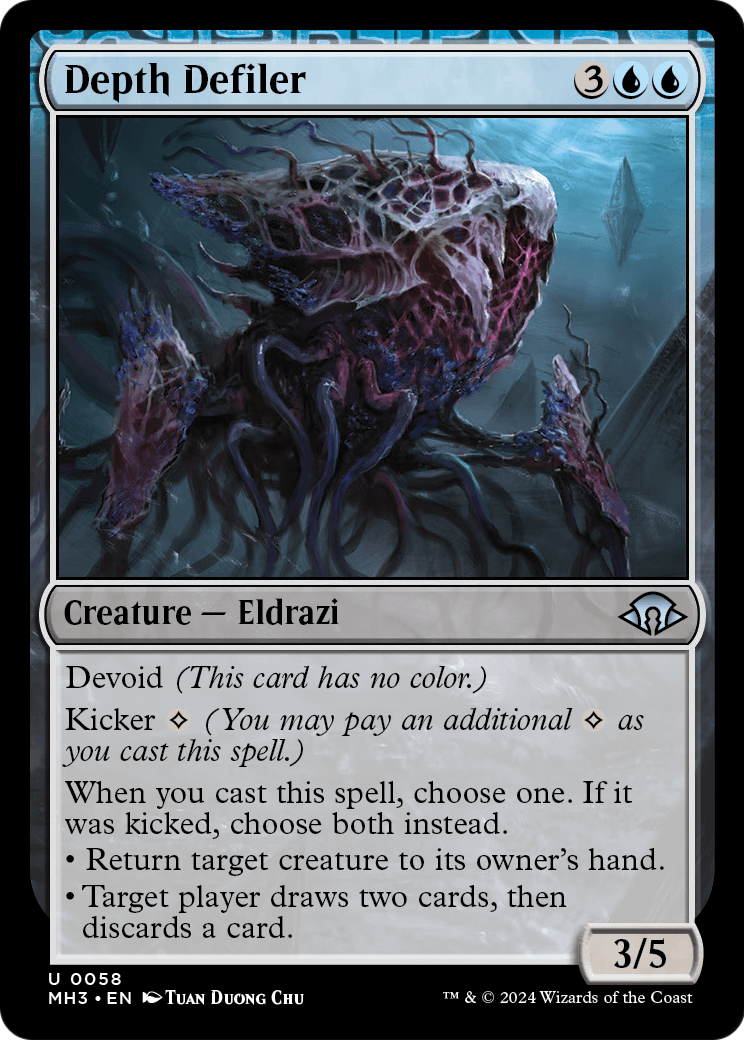 Depth Defiler [Modern Horizons 3] Foil