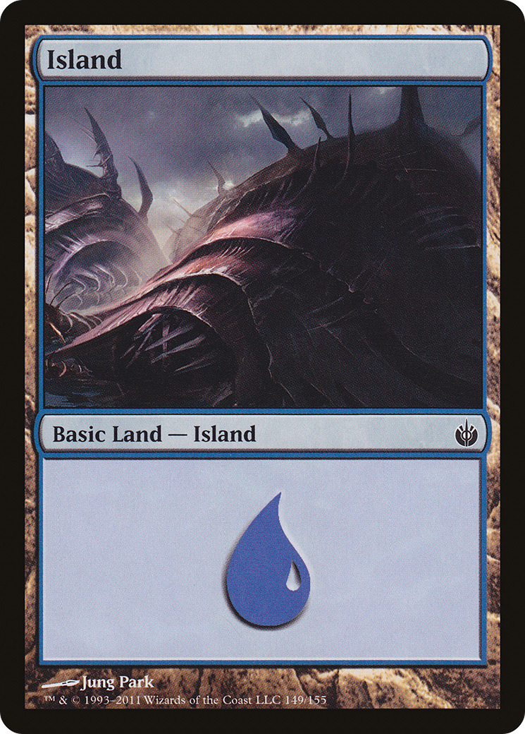 Island (149) [Mirrodin Besieged] Foil