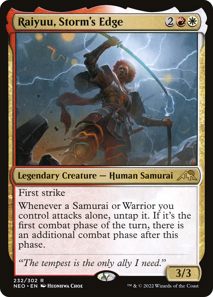 Raiyuu, Storm's Edge [Kamigawa: Neon Dynasty] Foil