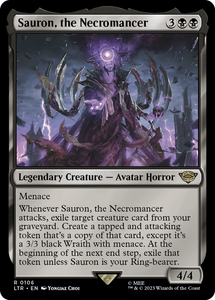 Sauron, the Necromancer [The Lord of the Rings: Tales of Middle-Earth] Foil