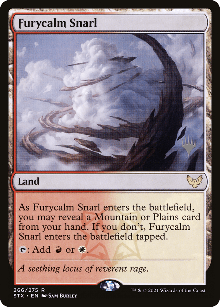 Furycalm Snarl (Promo Pack) [Strixhaven: School of Mages Promos] Foil