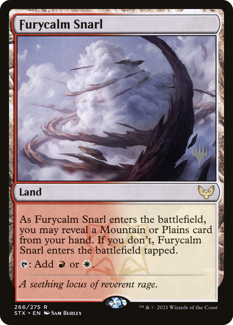 Furycalm Snarl (Promo Pack) [Strixhaven: School of Mages Promos] Foil