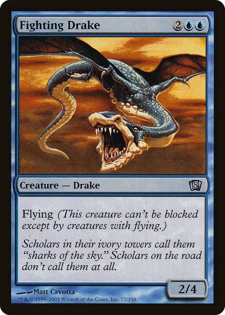 Fighting Drake [Eighth Edition] Foil