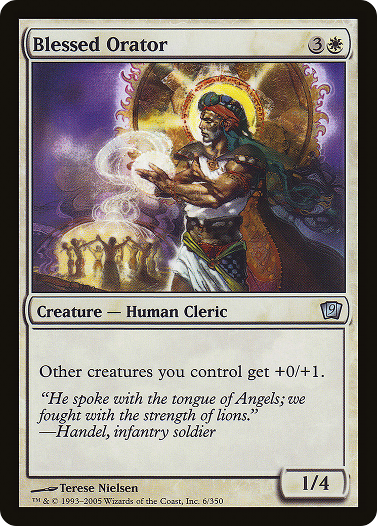 Blessed Orator [Ninth Edition] Foil