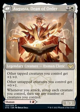 Plargg, Dean of Chaos // Augusta, Dean of Order [Strixhaven: School of Mages] Foil