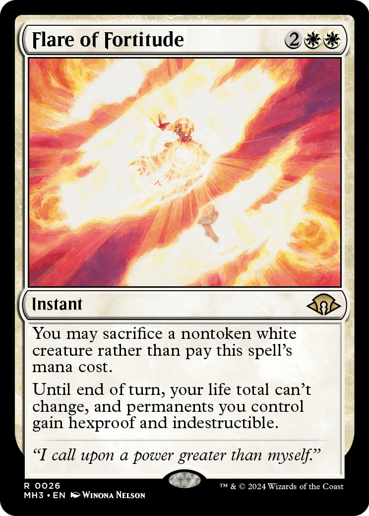 Flare of Fortitude [Modern Horizons 3] Foil