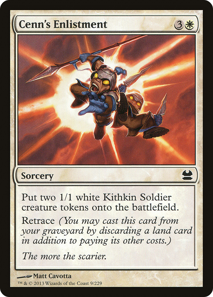 Cenn's Enlistment [Modern Masters] Foil