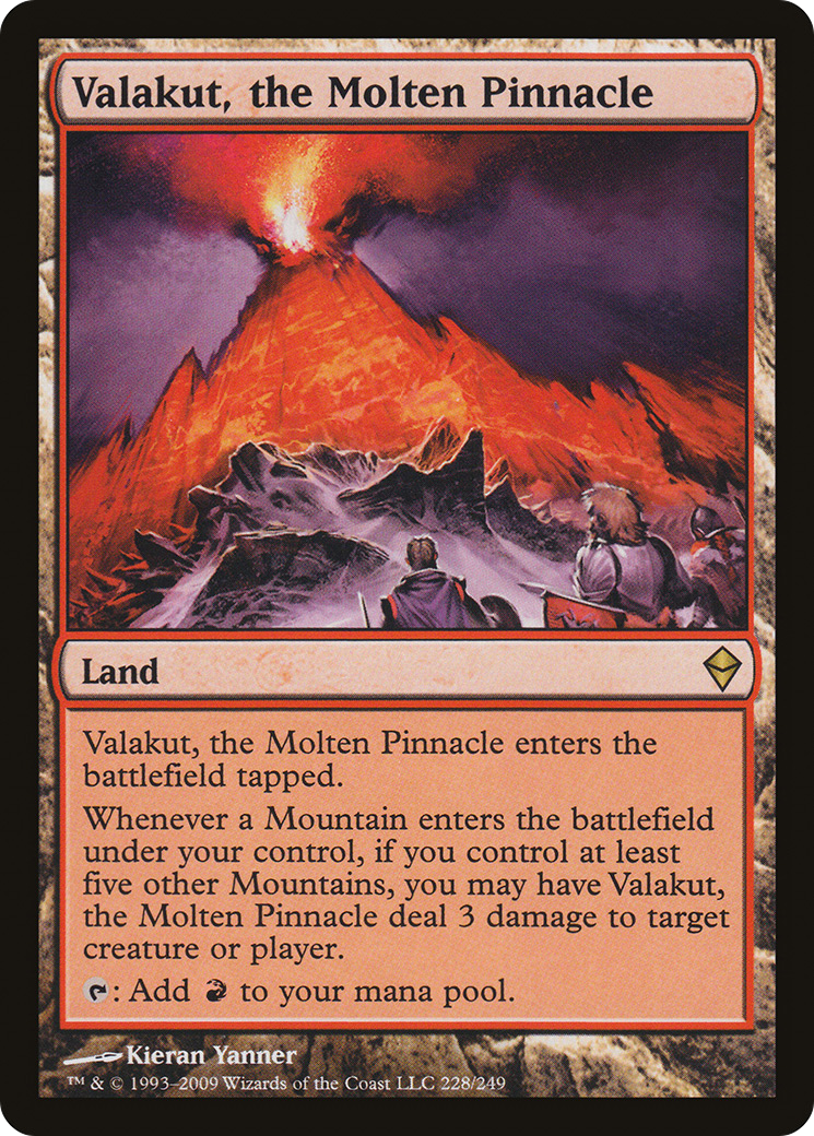 Valakut, the Molten Pinnacle [Zendikar] Foil